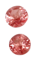 4 mm, Pink Shiller Sunstone Round