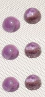 4 mm, Pr Of Purple Amethyst Round Cab