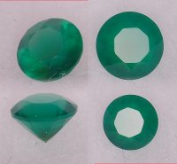 3 Mm, Green Agate Round