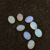 8 x 6mm, Jelly Opal Oval Cab