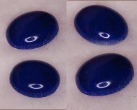 11 x 9mm, Deep Blue Lapis Lazuli Oval Cab