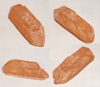 39.24 x 14.44 x 11.35mm, Tangerine Quartz Specimens