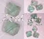 Multi Color Blue / Green Fluorite Crystal Spec