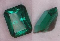 9 x 7mm, Blueish Green Helenite Emerald