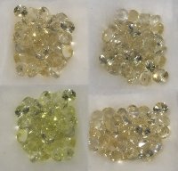 3.25 mm,Ceylon Yellow Sapphire-Round / Diamond Cut