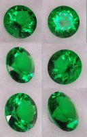 7 mm, Emerald Green Helenite Round
