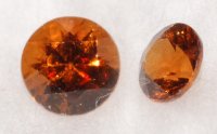 4 mm, Brown Hessonite Garnet Round