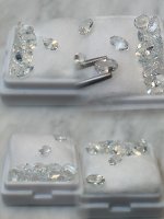 6 x 4mm, Colorless White Topaz Oval Cut