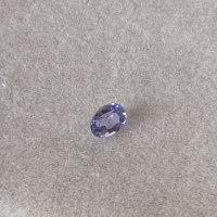 4.25 x 3.5mm, Medium Color Blue Tanzanite oval