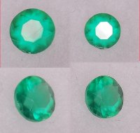 2.5 Mm, Green Agate Round