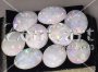 8 x 6mm, Crystal White Opal Oval Cab