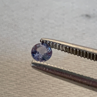 3.25 mm,Pale Pink/ Blue Sapphire-round