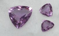 8 x 7.75mm, Lite Med Purple Amethyst Triangle