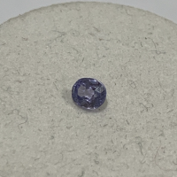 4.25 x 3mm, Purple Tanzanite oval