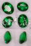 10 x 8mm, Emerald Green Helenite Oval