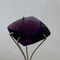 15 Mm, Purple Amethyst Lab Cushion