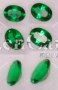 8 x 6mm, Emerald Green Helenite Oval