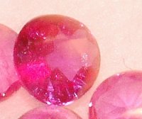 2.5 mm, Burmese Red Ruby Round