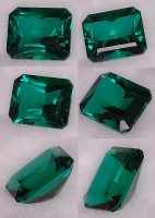 12 x 10mm, Blueish Green Helenite Emerald