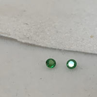 2.5 mm, Pr. Of Green Tsavorite Garnet Round