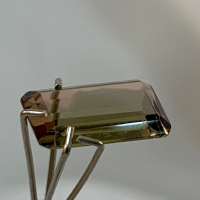 10.75 x 6.25mm, Brown Andalusite Emerald cut