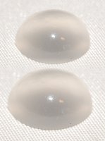 12 x 10mm, White Moonstone Oval Cab