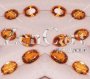 7 x 5mm, Gold Citrine Oval