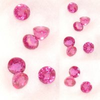 2.75 mm, Burmese Red Ruby Round
