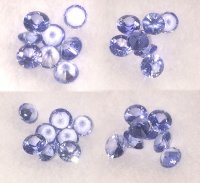 3.25 mm,Thai Blue Sapphire-Round Diamond