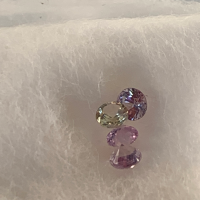 3 mm, Pink Sapphire-Round / Diamond Cut