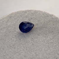 5.75 x 4mm, Deep Blue Sapphire Pear
