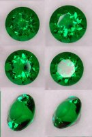 9 mm, Green Helenite Round