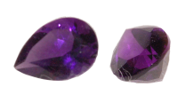6.75 x 5mm, Purple Amethyst Pear