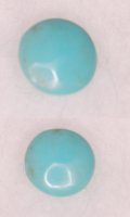 4.25 mm, Pale Turquoise Round Cab
