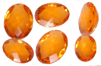 15.5 x 11mm, Mexican Orange Opal Antique