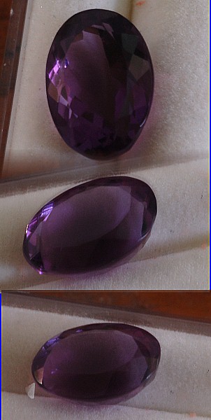 13.75x9.75mm, Pau Darco Amethyst-oval