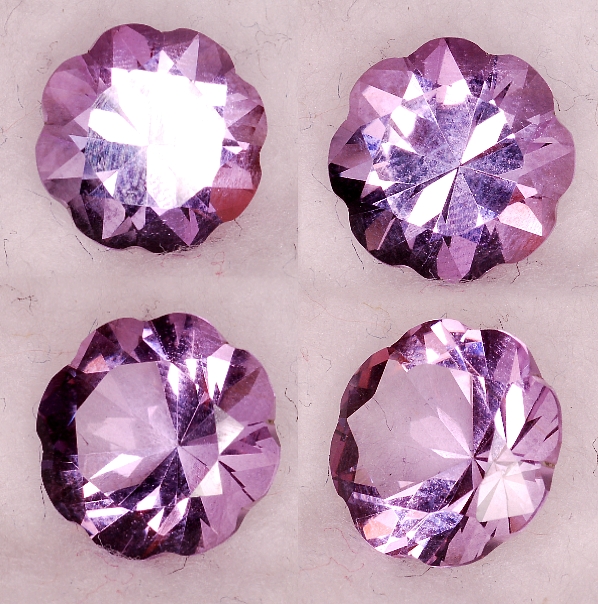 9 mm, Lavender Ametrine-flower