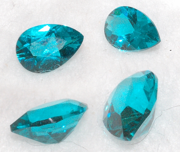 6x4mm,Apatite Blue Helenite-pear