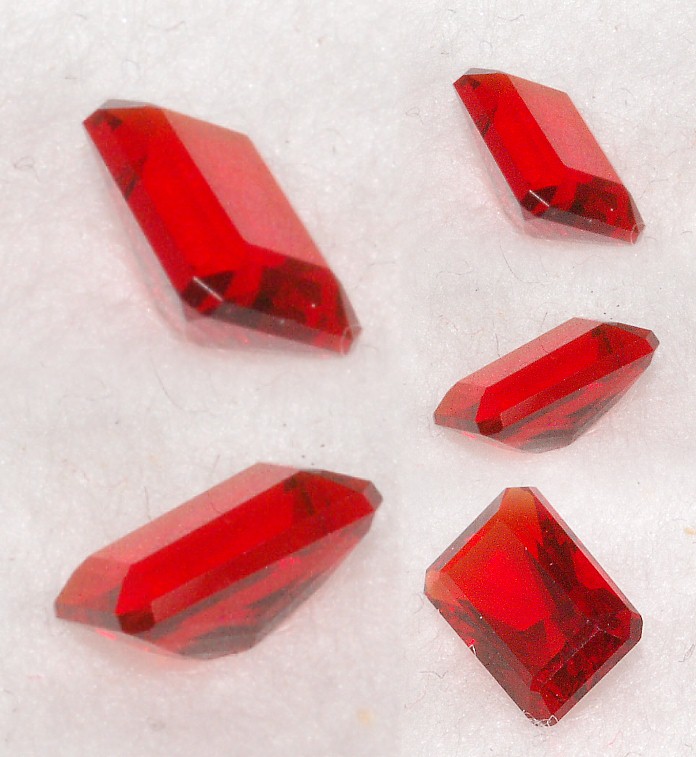 6x4mm, Red Helenite-barion