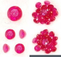 3.25 mm, Burmese Red Ruby Round