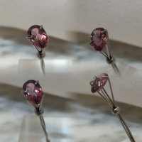 7.5 x 5mm, Pink Tourmaline Pear