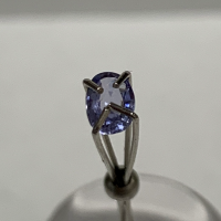 5 x 3.75mm, Tanzanite oval