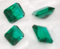 11 x 9mm, Emerald Green Helenite Emerald
