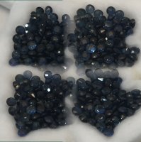 2.25 mm, Ceylon Blue Sapphire Round Cut