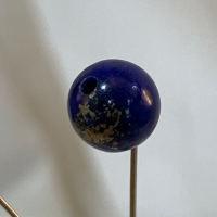 7 mm, Blue Lapis Lazuli Bead