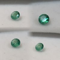 4.25 mm, Brazilian Emerald round