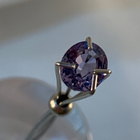 6 x 5mm, Purple Tanzanite Oval