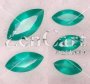 6 x 3mm, Green Agate Marquis