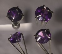 5 Mm, PauDarco Purple Amethyst Round