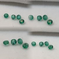 2.75 mm, Emerald Round